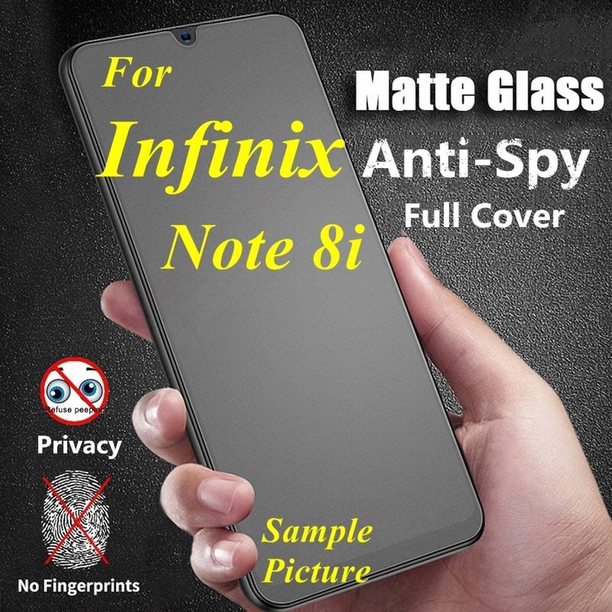 Infinix Note 8i/Hot 10 9D-11D-21 Ceramic Matte Protector - 1 Piece