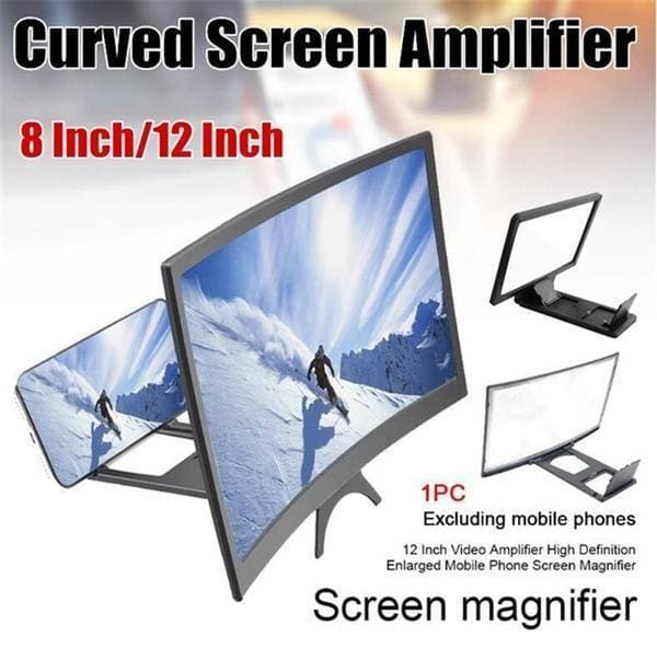 New L6 Mobile Phone Magnifier Curved Screen Amplifier Ultra Clear 8/12 Inch 3D HD Radiation Protection Accessories