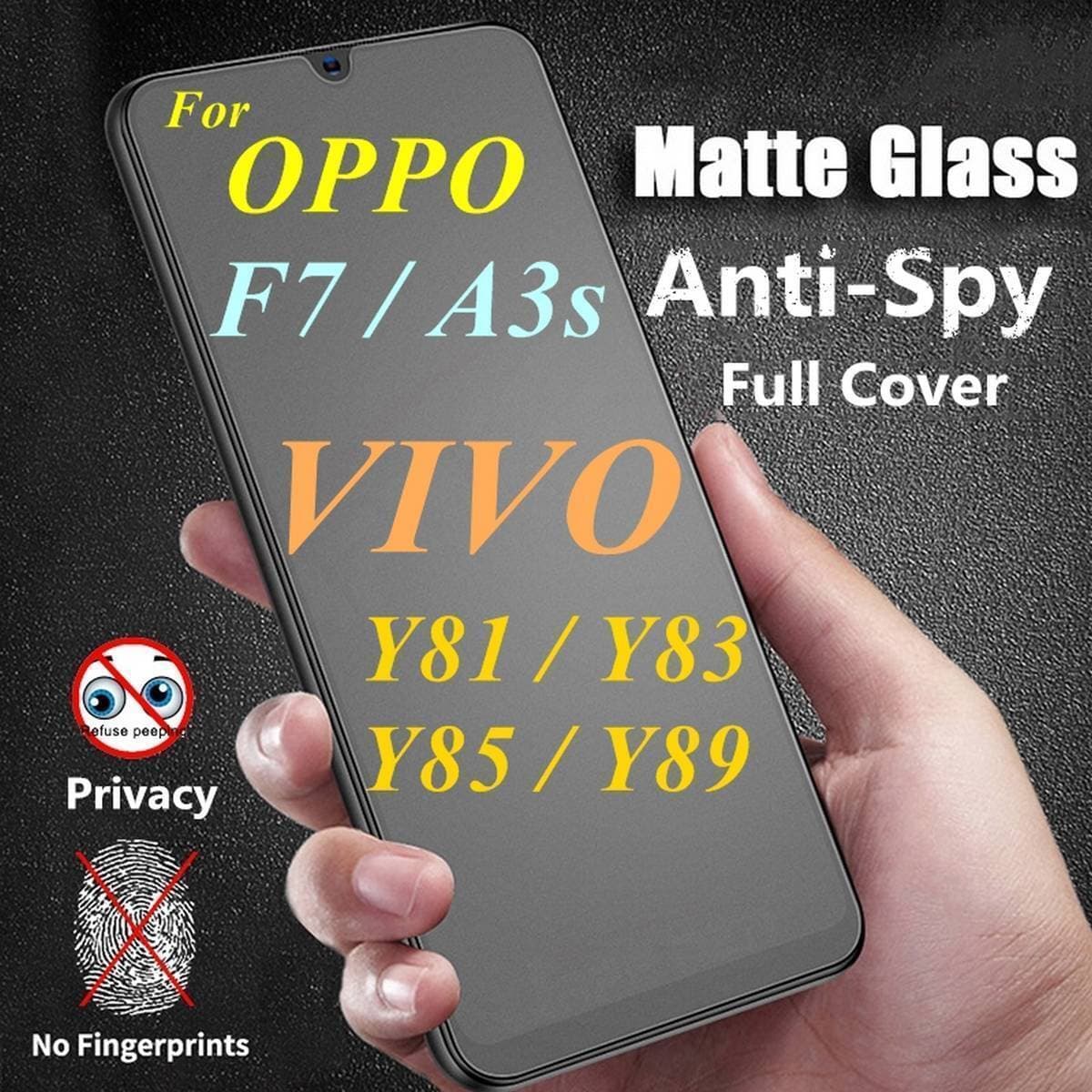 Oppo F7/A3s 9D-11D-21D Ceramic Matte Protector - 1 Piece
