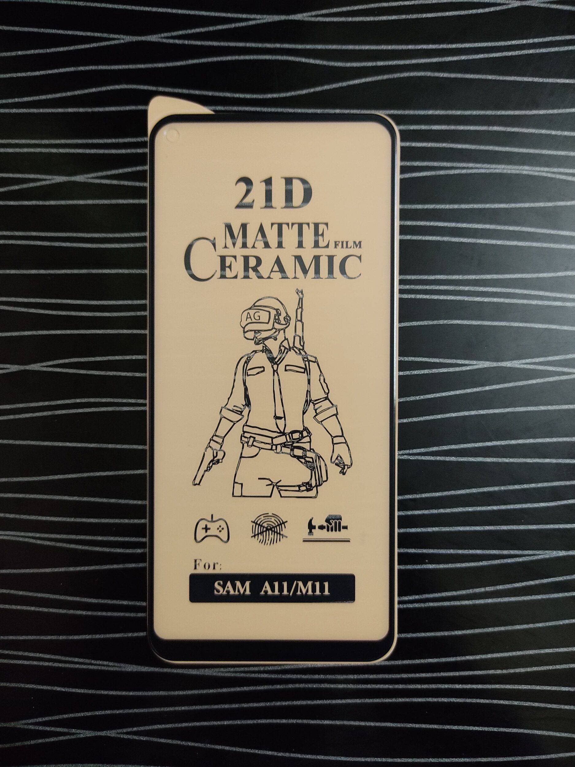 Samsung A11/M11 9D-11D-21D Ceramic Matte Protector - 1 Piece