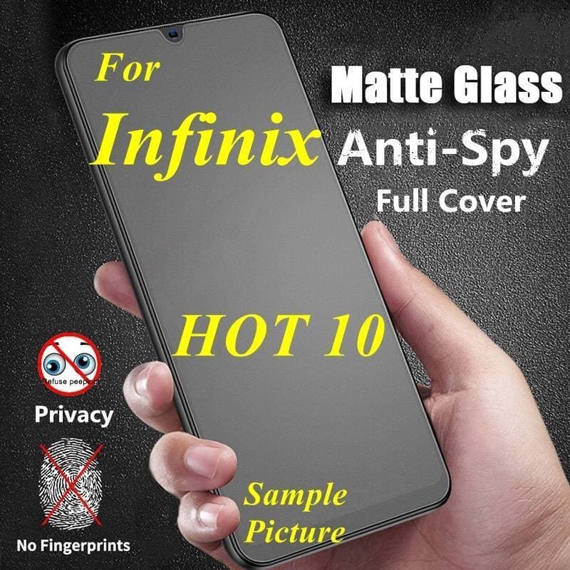 Infinix Hot 10  9D/11D/21D Ceramic Matte Protector - 1 Piece