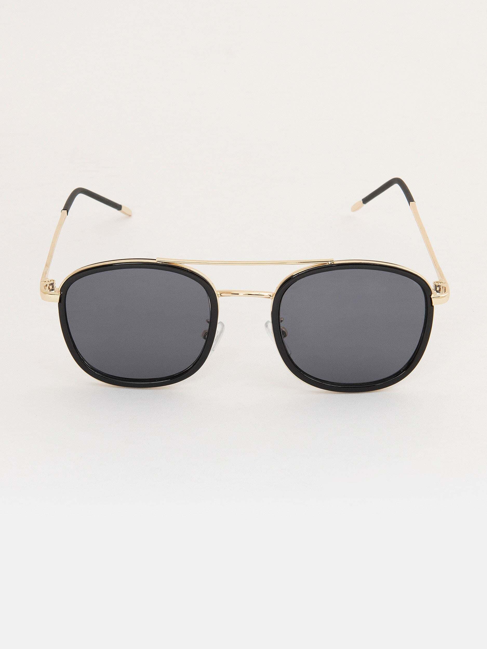 CTI DOUBLE BRIDGE (SUN GLASSES) International Gents Design Color: Black