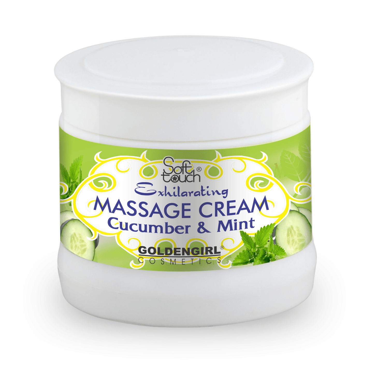 CTI MOISTURIZING MASSAGE CREAM   (With Bio Nutrients of Cucumber & Mint) Family pack-500ML