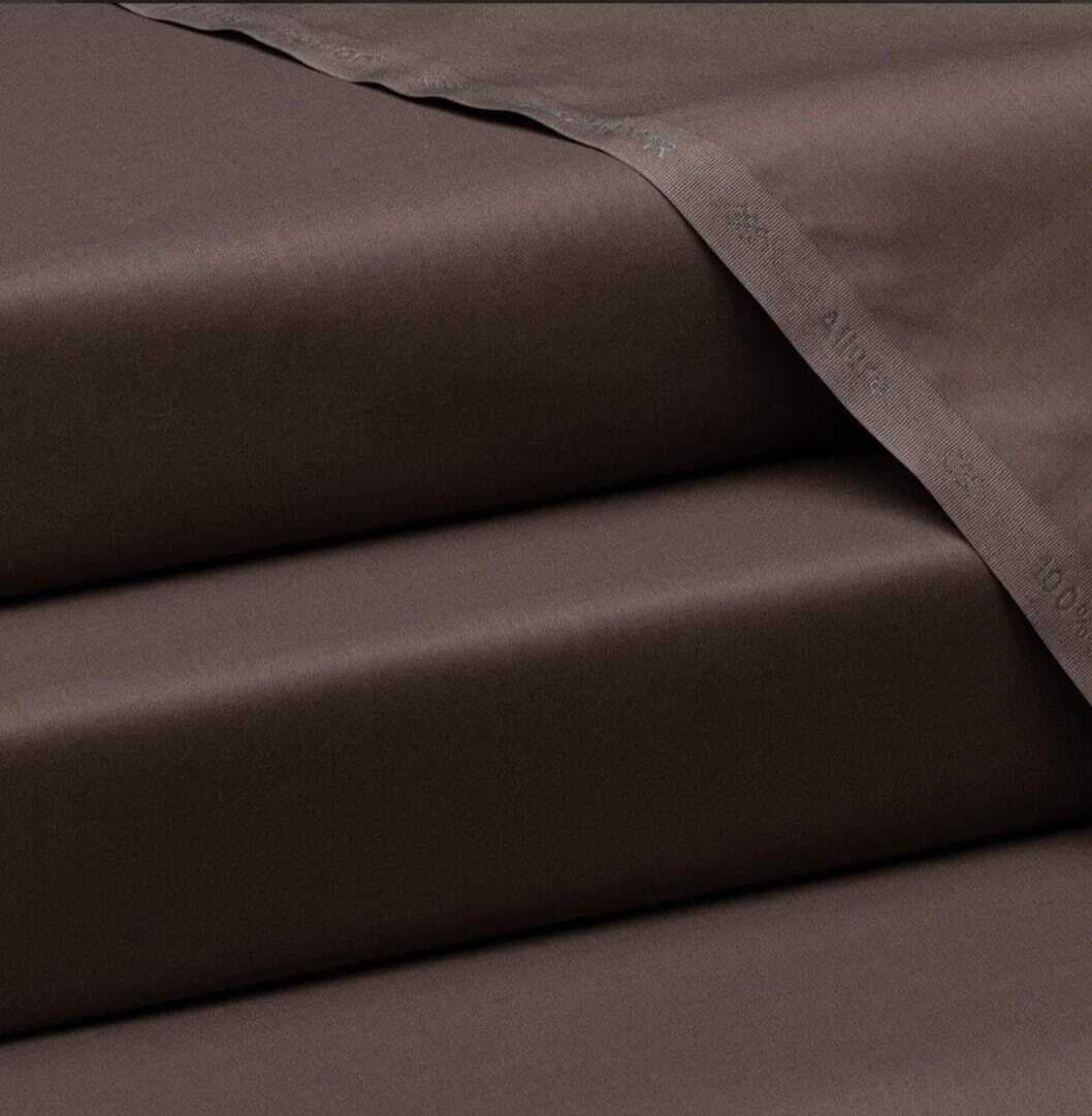 PURE EGYPTIAN BROWN COLOR COTTON SUIT