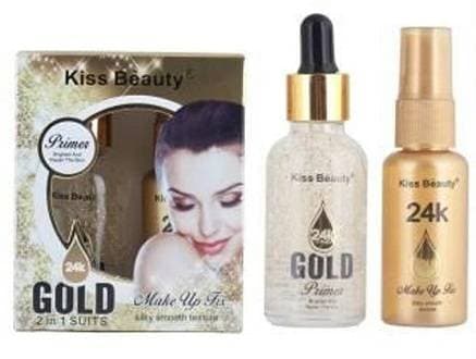 Kiss Beauty 24K Gold Primer & Fixer - 2 in 1