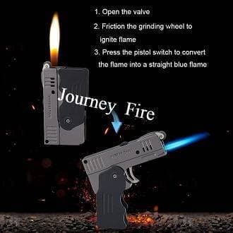 New Fashion Lighter Unique Creative Designs Double Fire Switching
