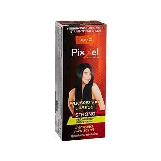 Lolane Pixel Hydrolyzed Keratin Hair Straightening Cream