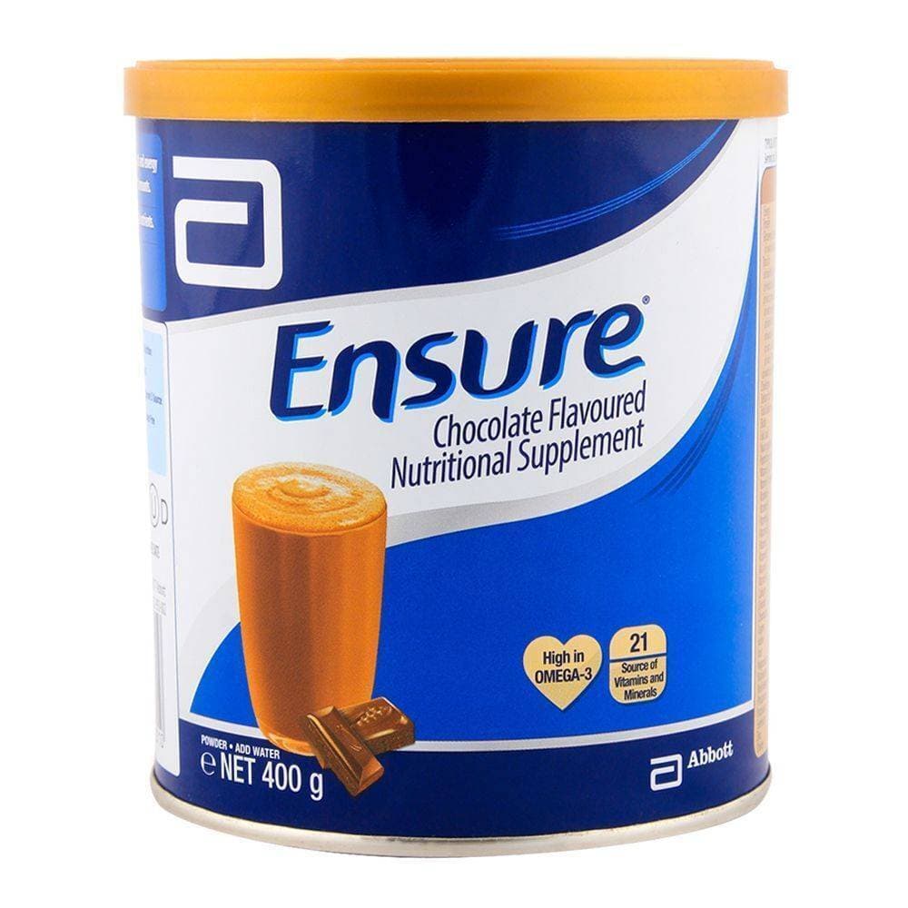 ENSURE® ORIGINAL POWDER - Chocolate - 400 Gram Complete, Balanced Nutrition®