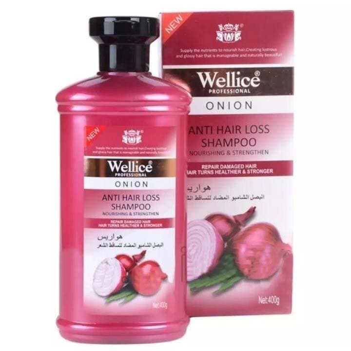 Wellice Onion Anti Hair Loss Shampoo - 400ml