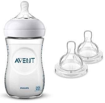 Extra Soft Nipple Prevents Dripping Shape - Capacity 266ml