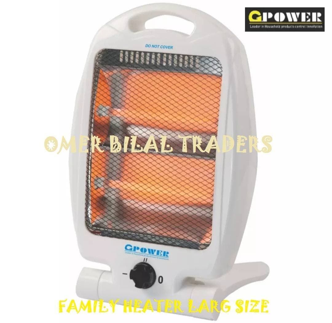 G Power Electric Halogen Room Heater