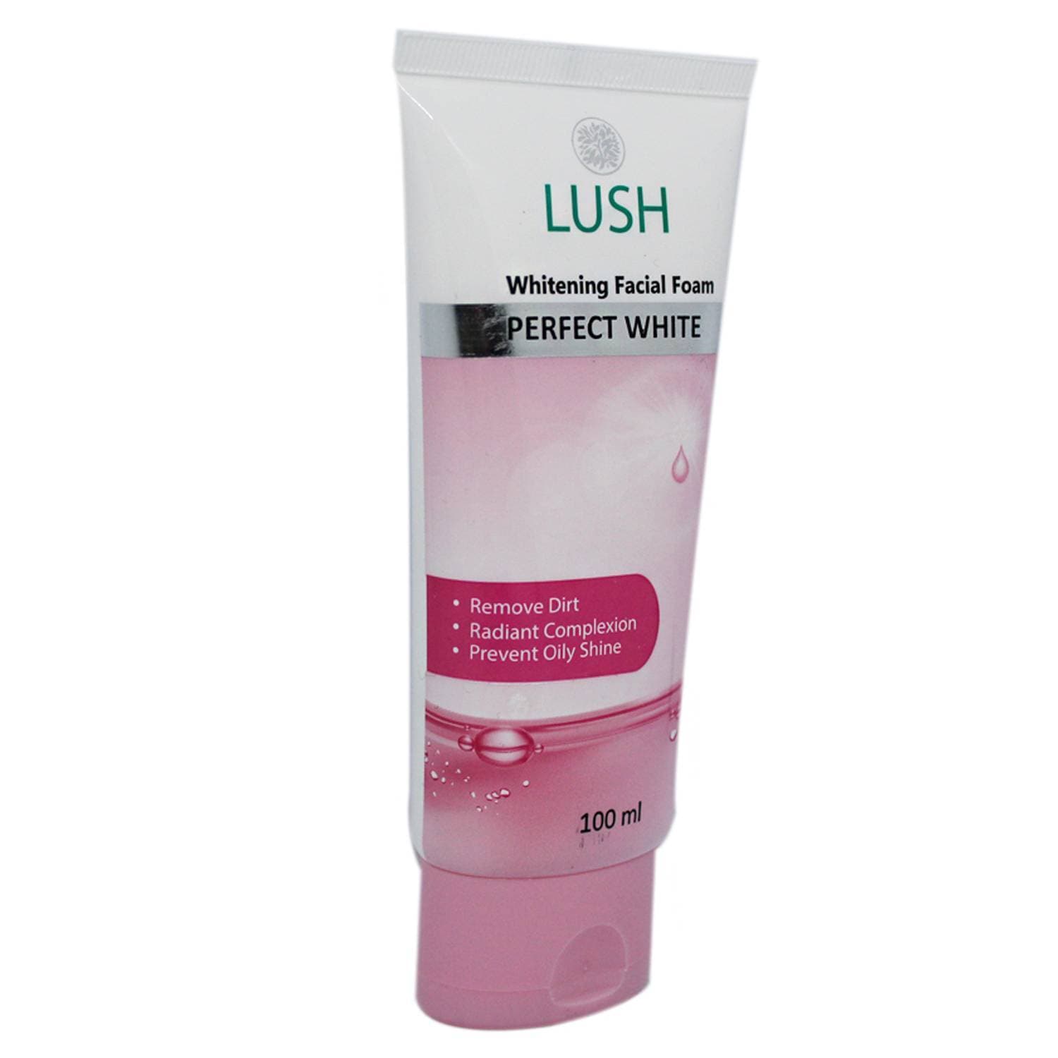 Lush Whitening Facial Foam Daily Face Wash by Nexton - Pink - 100 ml