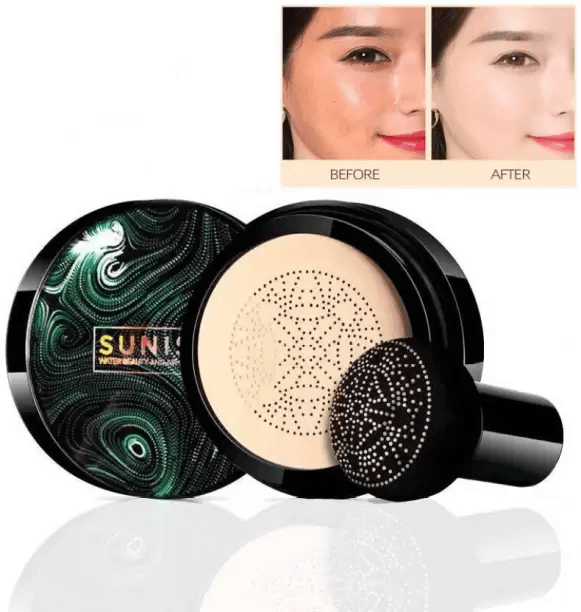SUNISA Mushroom Head Air Cushion BB CC Cream Moisturizing Air-permeable Natural Concealer Foundation