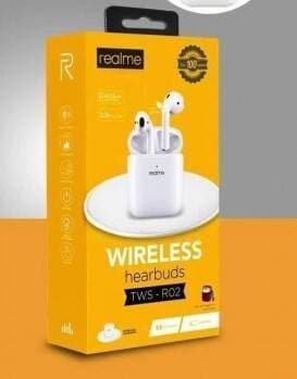 Realme Wireless Bluetooth Airpods 2 With Touch Control - White