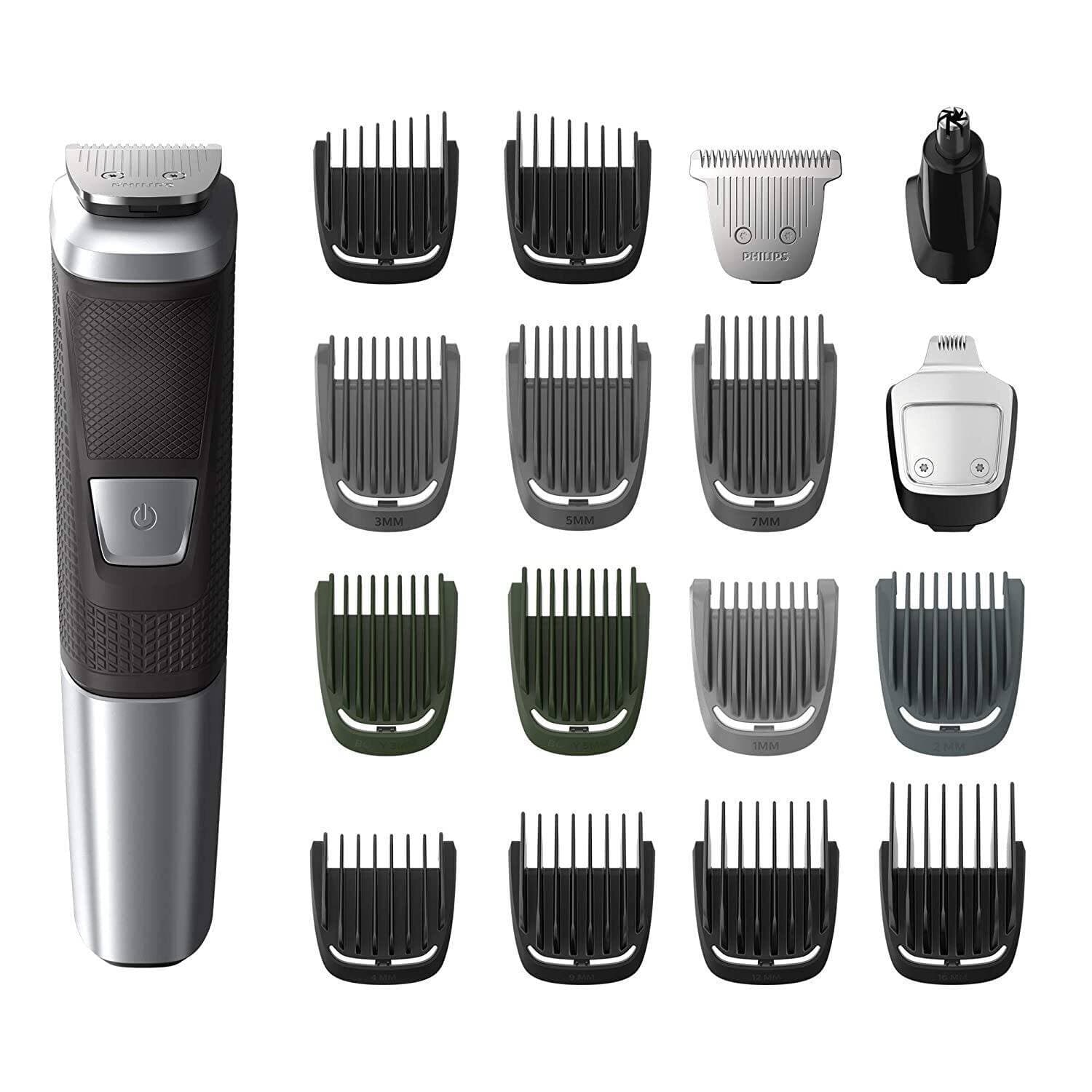 Multi-purpose Grooming Set, With Closed Box, Nose Trimmer, 32 Trimmer, Detail Trimmer, 5 Combs , Adjustable Combs (3-7 Mm)