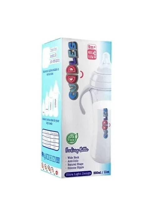 Cuddles Feeding Bottle 330ml / 11oz 9m+ Max Flow