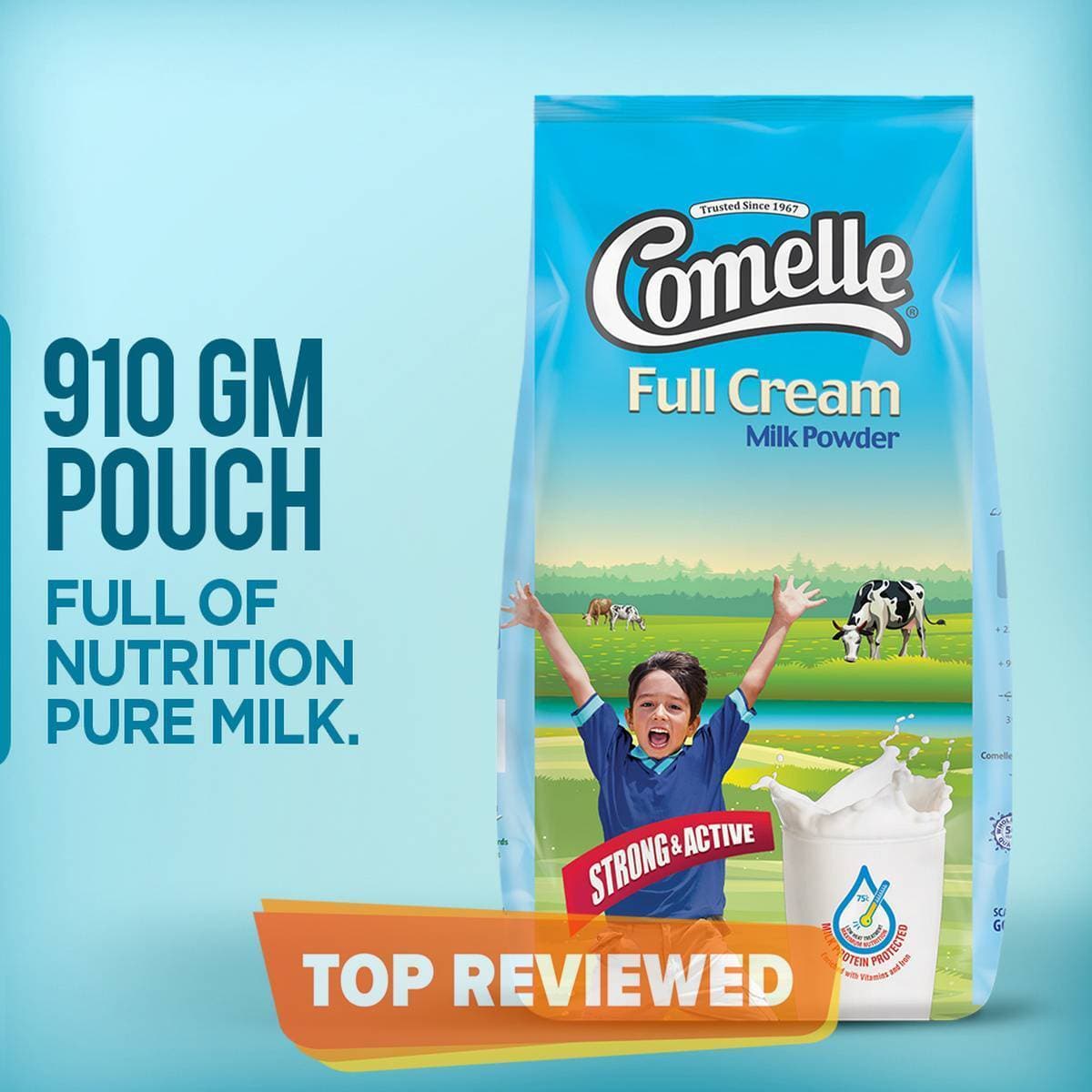 Comelle - Full Cream Milk Powder - 910gm Pouch