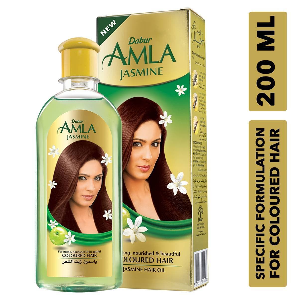 Dabur Amla Jasmine Hair Oil  - 200ml