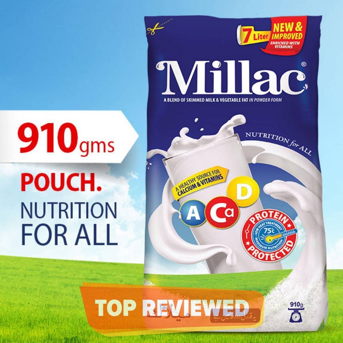 Millac - Nutritional For All - 910gm Pouch