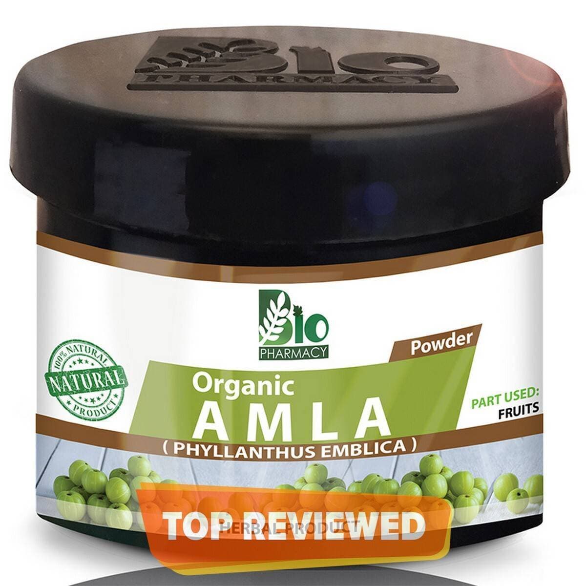 Organic Amla Fine Powder - 100% Natural - 100 gm