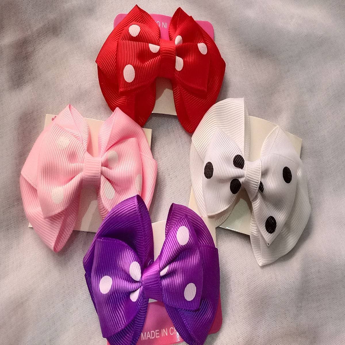 Pack Of 4 Pcs Silk Hair Clip Pins For Girls, Kids Adult Fashion Hair Style Headwear Girls Sweet Hairpin Clip Hair Accessories