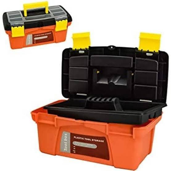 Household Maintenance Tool Portable Electrician Box Multifunctional Large Industrial Grade Hardware Tool Box Car Storage Box Size 12.5 Inch
