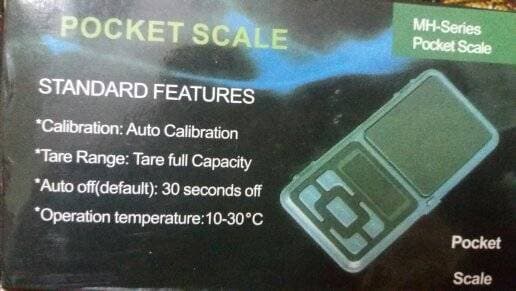 Pocket Gram Scale