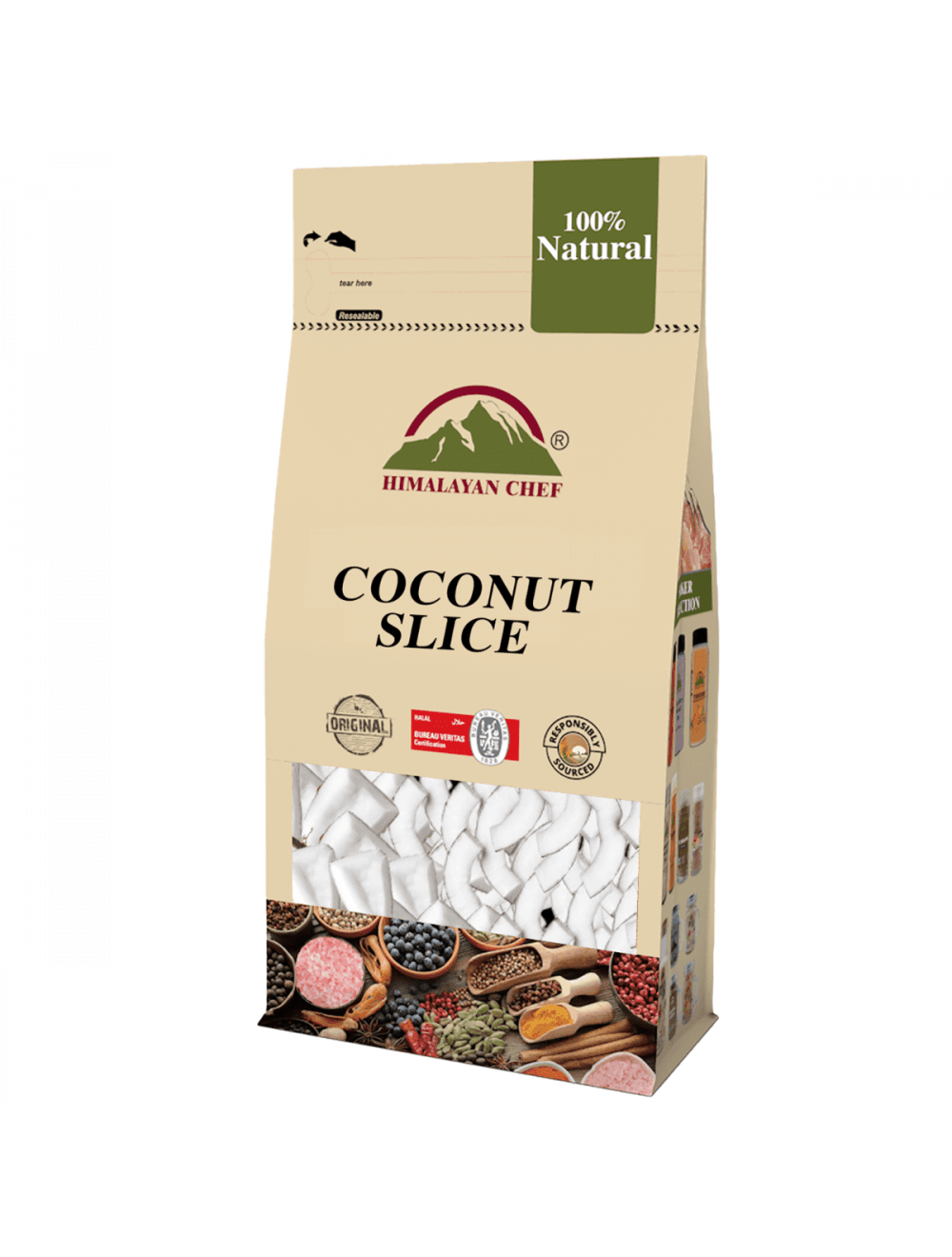 Himalayan Chef Coconut Silce Bag