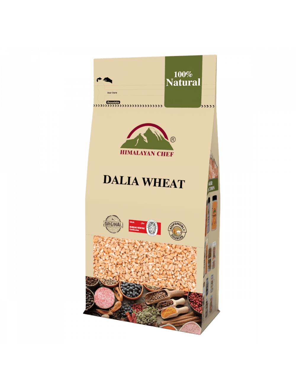 Himalayan Chef Wheat Dhaliya