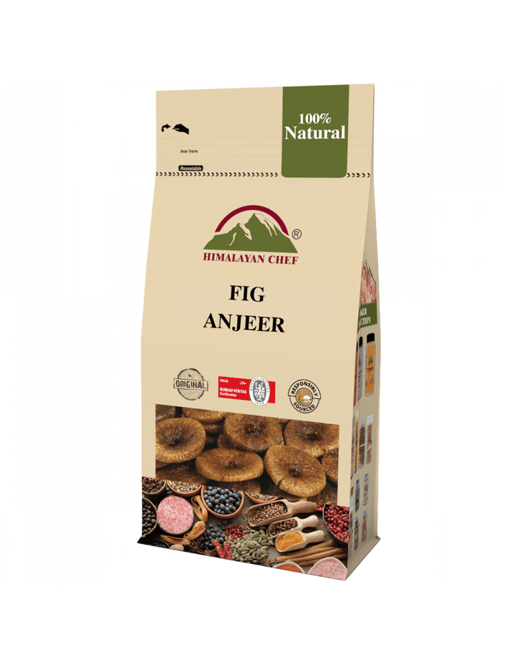 Himalayan Chef Fig (Anjeer) Bag