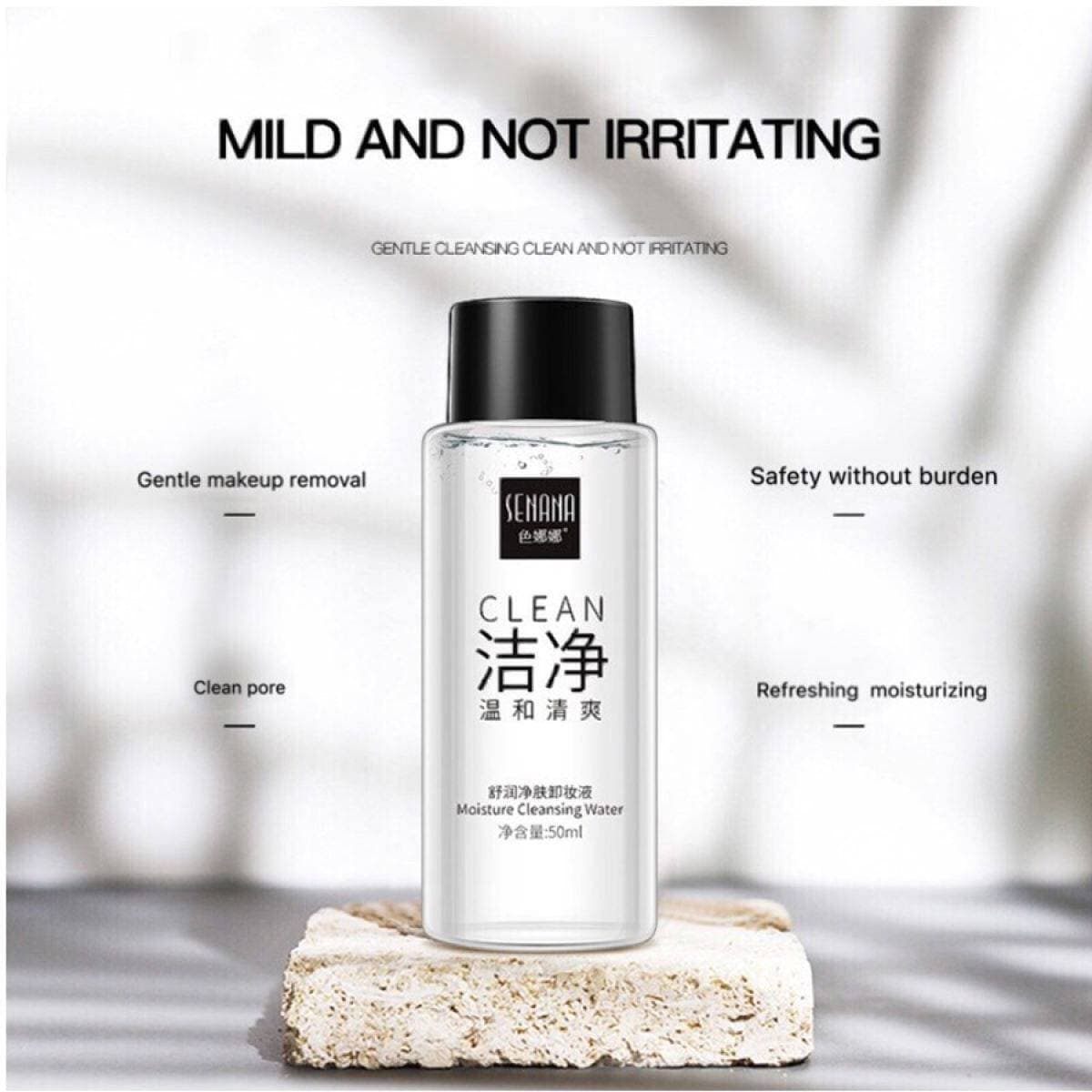 Senana Moisture Cleansing Water Clean Makeup Remover Deep Cleansing