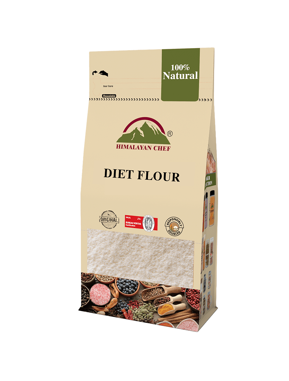 Himalayan Chef Multigrain Diet Atta Bag (4.5 kg)