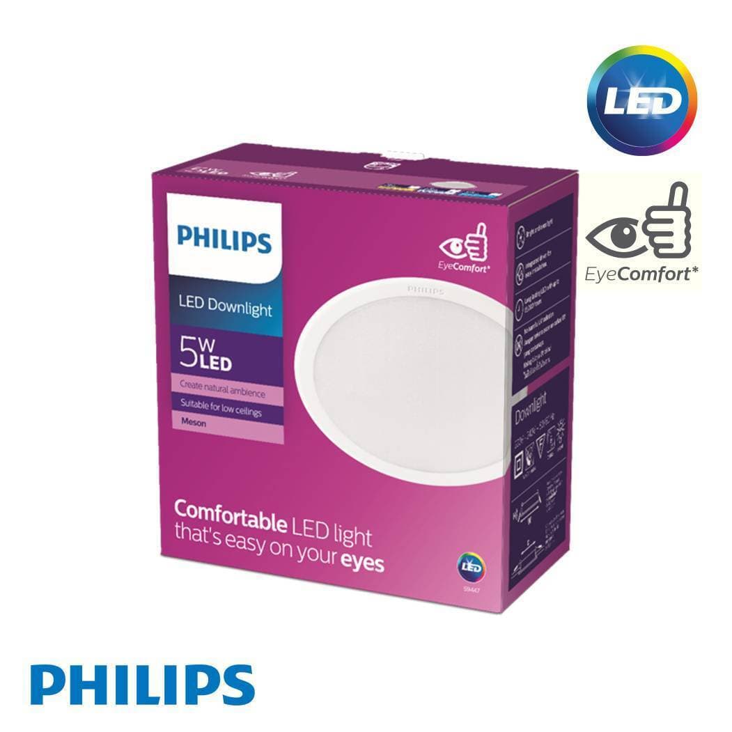 Philips 59442 MESON 080 5W 65K WH recessed LED