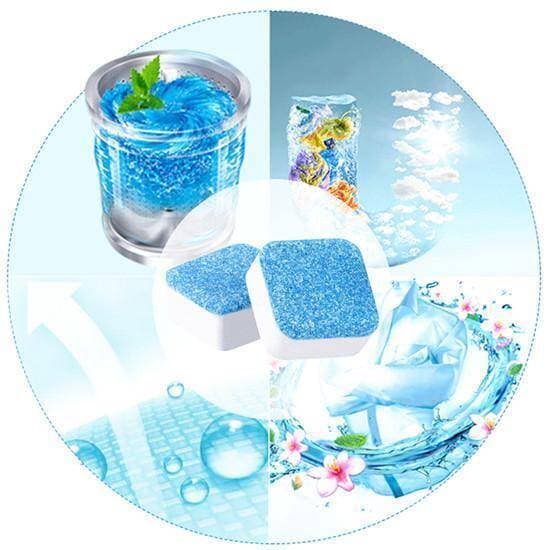 1 Tab Washing Machine Cleaner Washer Cleaning Detergent Effervescent Washer Cleaner