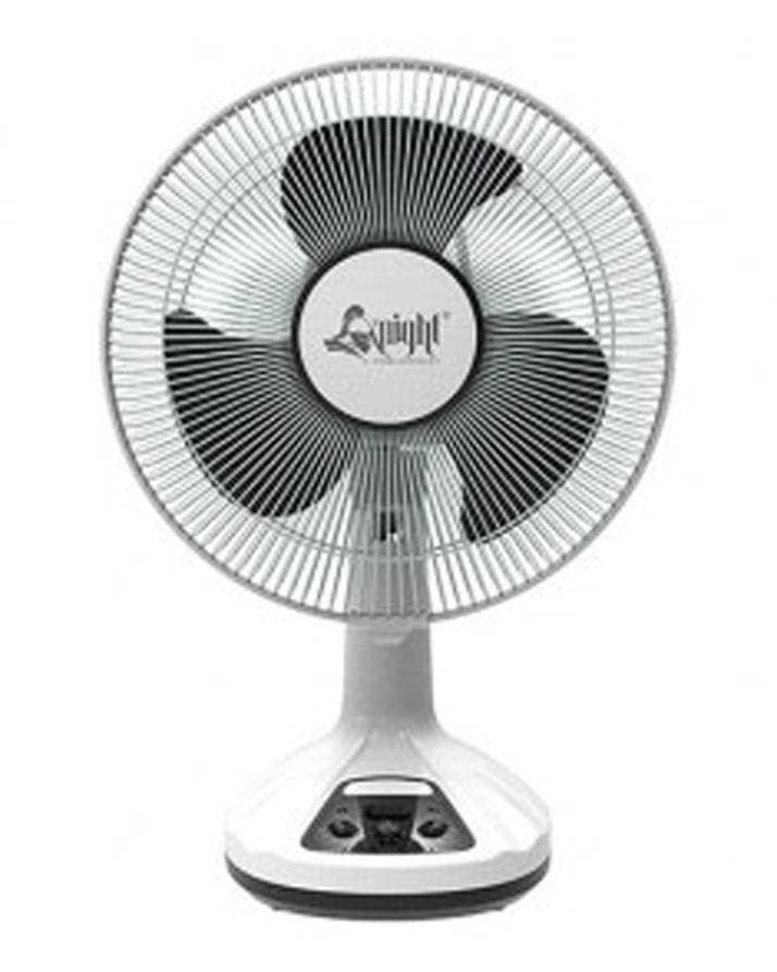 Knight Heavy Duty 12 Rechargeable Cooling Fan With LED Display For Home / Office