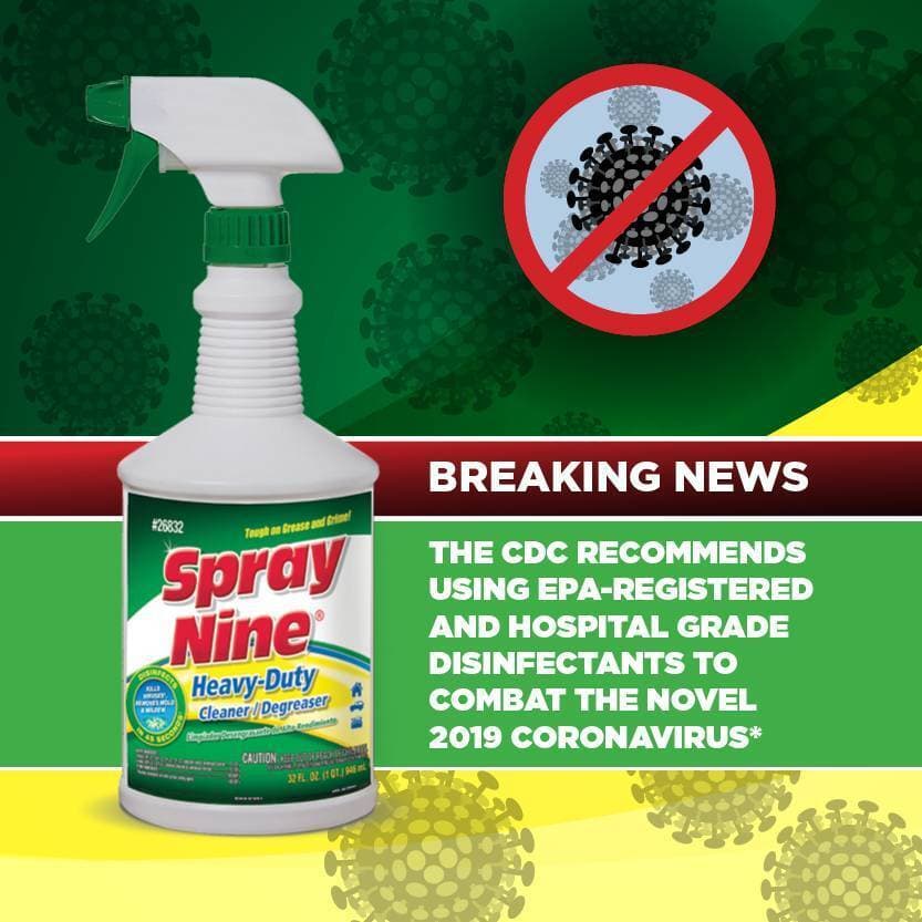 High Performance Kitchen, Car, Furniture Cleaner / Degreaser, by Spray Nine