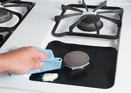Gas Stove Protector Cover Liner Gas Stove Protector Gas Stove Stove-top Burner Protector Kitchen Accessories Mat Cooker Cover (1Pcs)