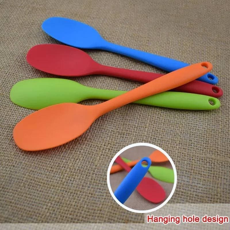 Cake Silicone Mixer Spoon Cooking Utensils Kitchen Soup Cooking Tools