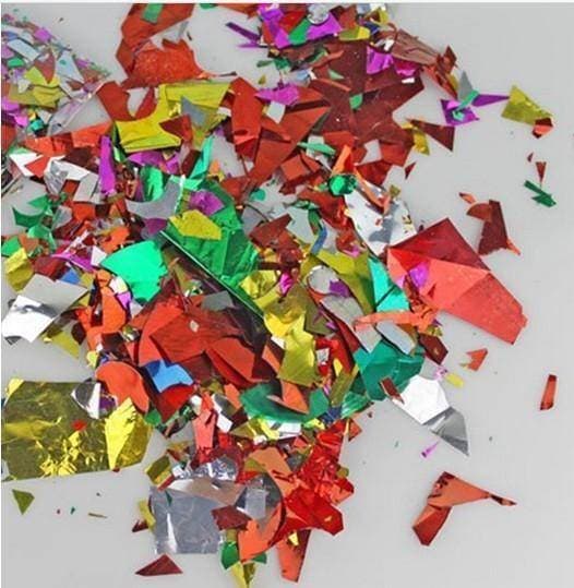 1 Bag Multicolor Sprinkle Foil Confetti Birthday Festival Wedding Party Decoration
