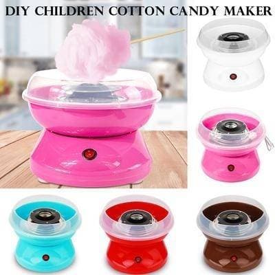 New 2021 Portable Mini Electric Candy floss Machine DIY Sweet Sugar Cotton Candy Maker Floss Maker Machine - High Quality
