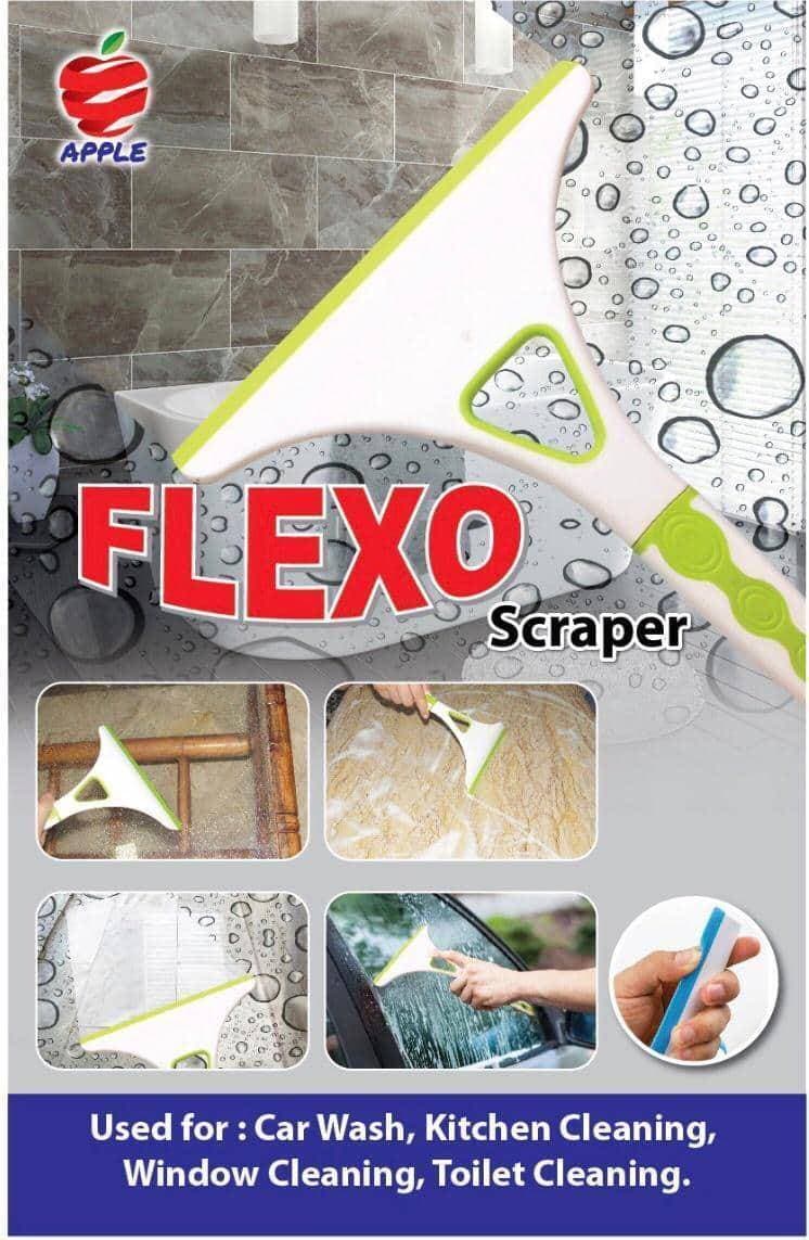 Window Squeegee Wiper for Windows, Glass, Car Mirror, Bathroom and Household Multipurpose Cleaning