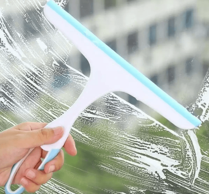 Portable Window Squeegee Cleaner Home Kitchen Car Glass Cleaning Brush Household Tool, Window Cleaning Squeegee, Window Brush