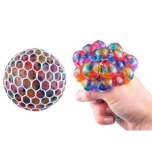 Magic Colour Changeable Grape Mesh Squish Ball Stress Release Playing Toy