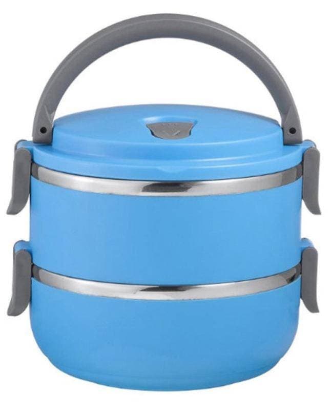2 Layer Heavy Duty Stainless Steel Lunch Box