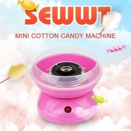 New Electric DIY Sweet Cotton Candy Maker Portable Cotton Sugar Floss Machine Girl Boy Gift Children's Day Marshmallow Machine
