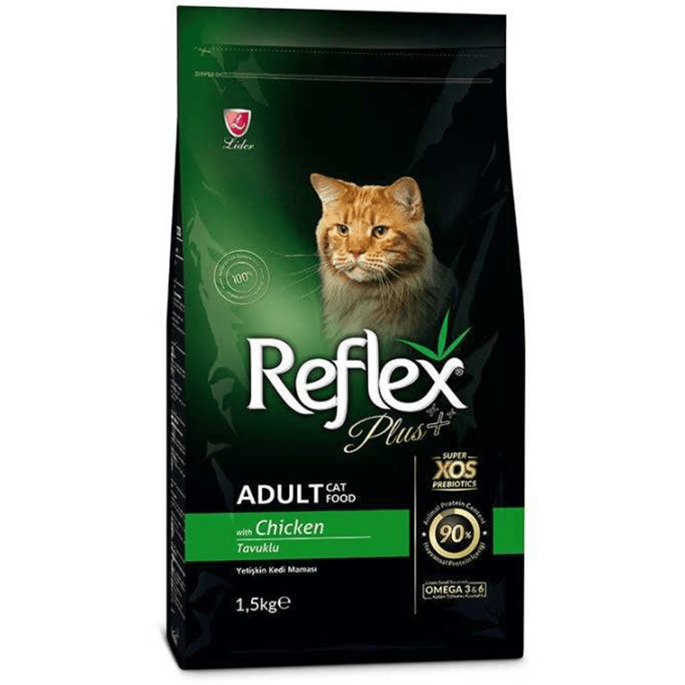 Reflex Plus Adult Cat Food Chicken - 1.5kg