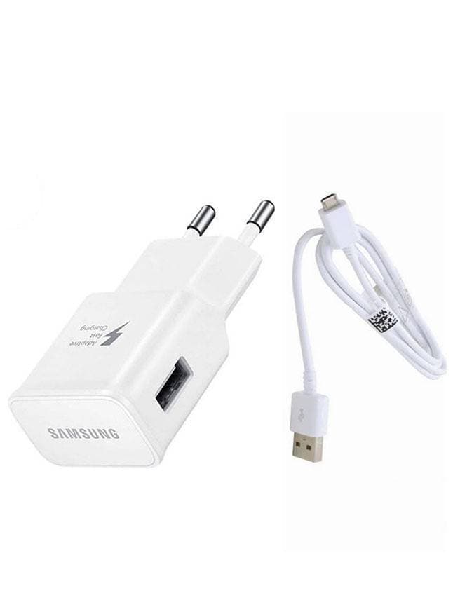 Fast Charger With Micro USB Cable For Galaxy S6/Edge,S7/Edge,Note 4 & Note 5