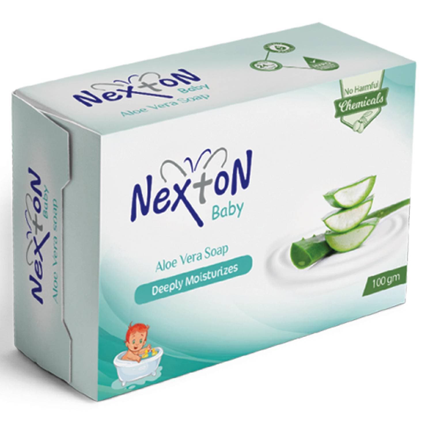Nexton Baby Soap (Aloe Vera) - 100 Gram