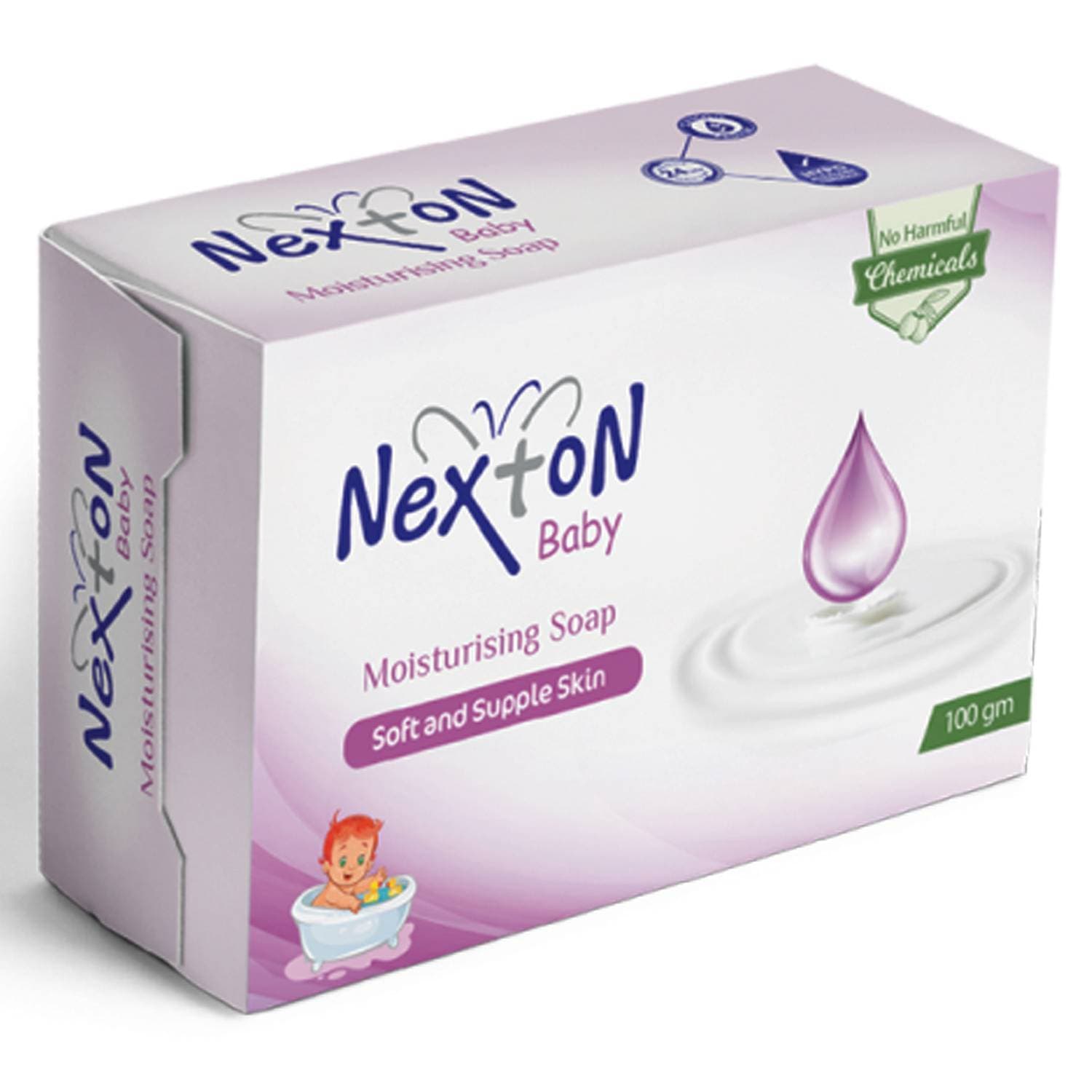 Nexton Baby Soap (Moisturizing) - 100 Gram