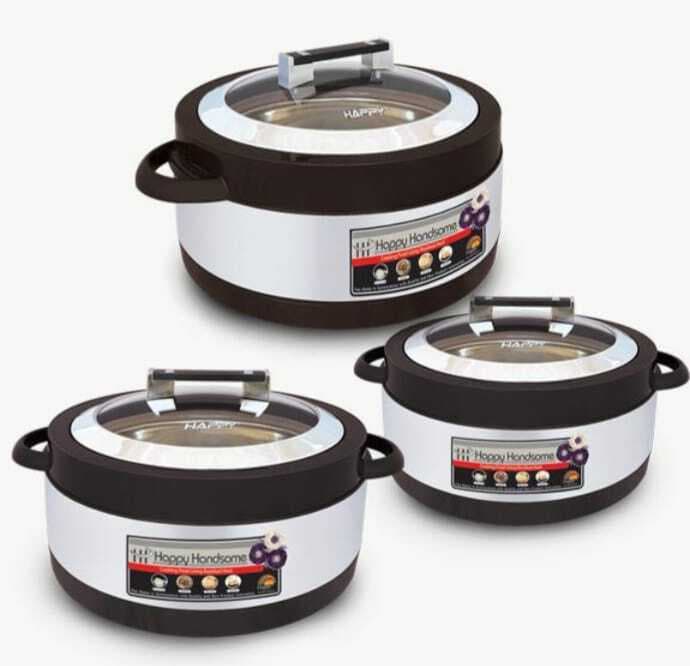 3 Pieces Different Sizes Hot Pot Set